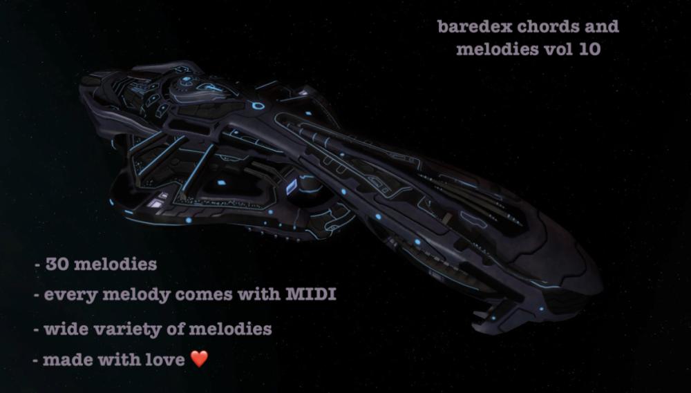 baredex chords and melodies volume 10